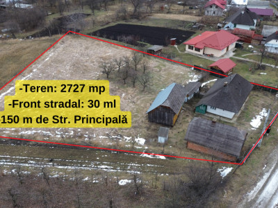 Proprietate cu Teren 2727 mp in Radaseni